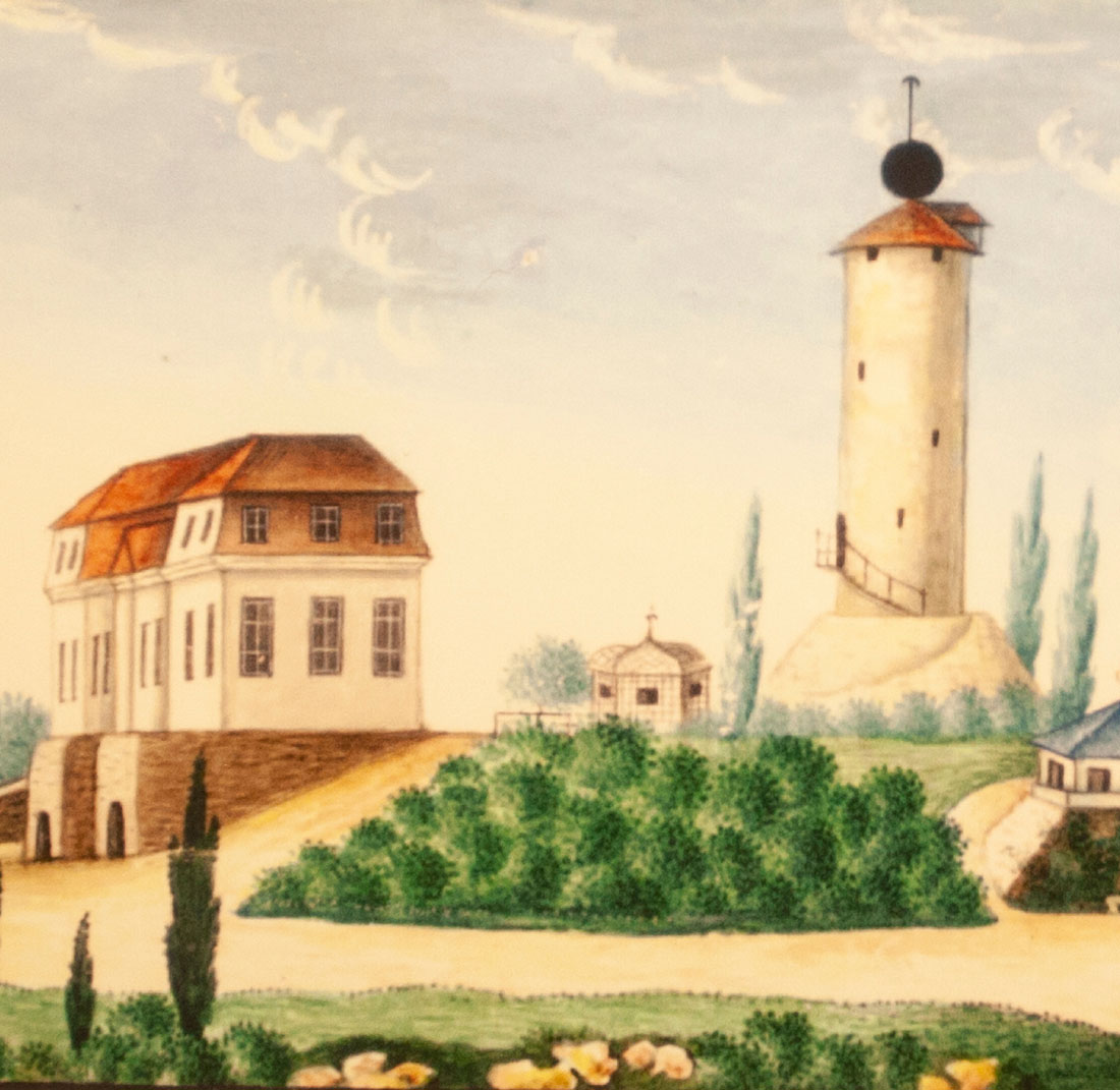Der Wartberg von Heinrich Cluss (1813)